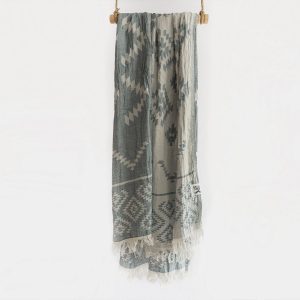 Kilim Pastel Green Handwoven